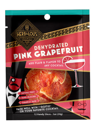 Dehydrated Garnish Citrus Pink Grapefruit IA