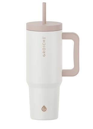 Aspen Hydration Tumbler 40 oz White IA