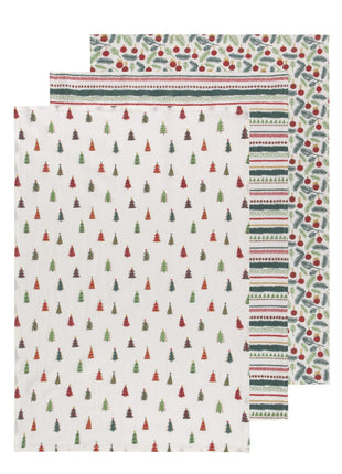 Now Designs Holiday Bakers Floursack Towel Set/ 3