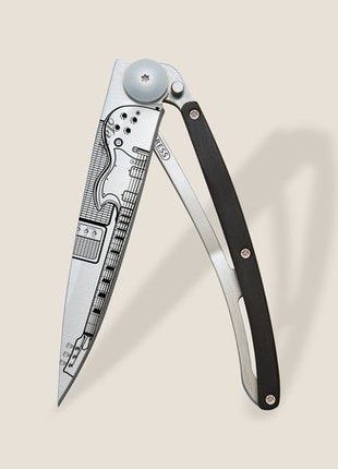 37g, Knife Rock N Roll Ebony Wood, Grey