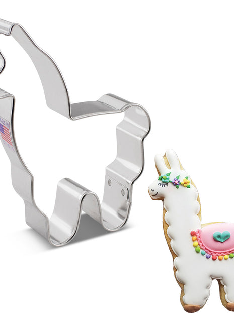 Loose Novelty Shape Cookie Cutter Llama