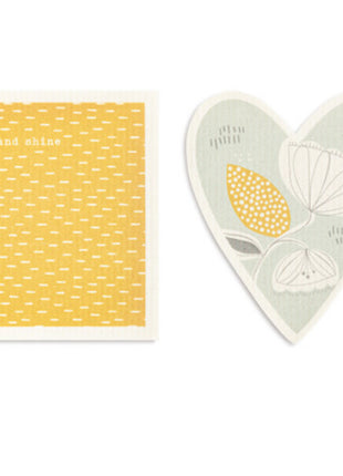 Shaped Swedish Dish Cloth - 2 Pack