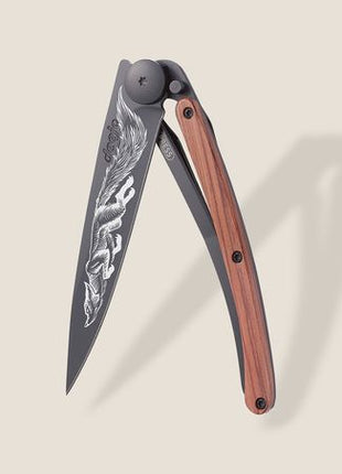 37g, Knife Fox Coral Wood, Black