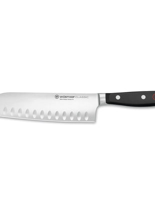 Wusthof Classic Santoku Hollow Edge Knife 7 in