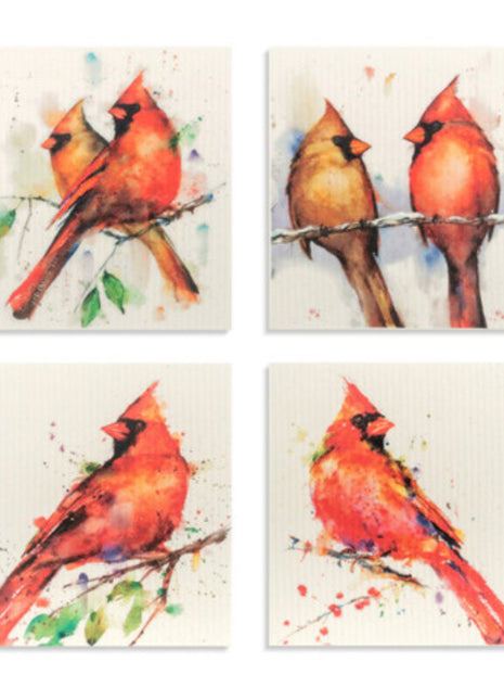 Swedish Dish Cloth Crouser Cardinal Single