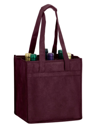 Anniversary Wine Tote - 10"x7"x11"