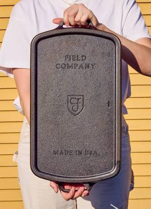 Field Co Long Cast Iron Griddle