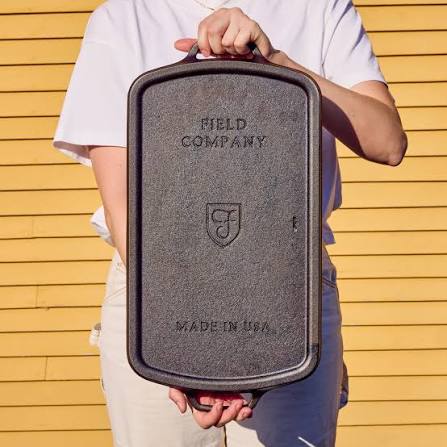 Field Co Long Cast Iron Griddle