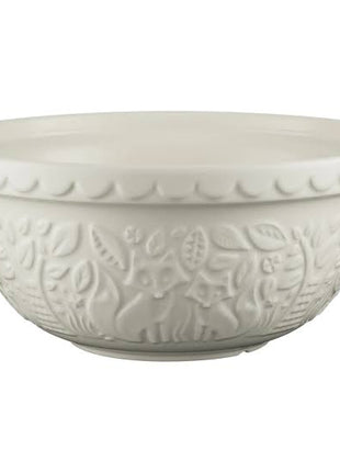 In the Forest - Fox Cream Size 12 Mixing Bowl
