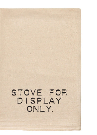 Natural Tea Towel Plain Funny Display Only IA