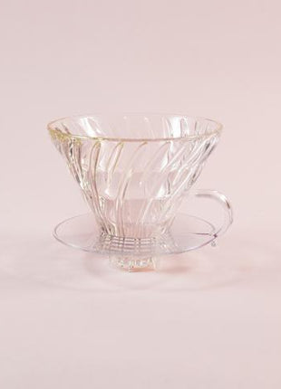 Hario V60 Glass Coffee Dripper, 02 Clear