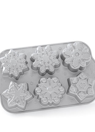 Holiday Bundt Pan Frozen Snowflake Cakelet