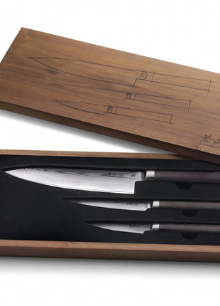 Haku 3pc Starter Set w/ Walnut Box