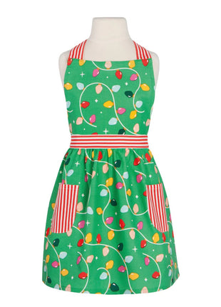 Minnie Kid Apron Holiday Glow