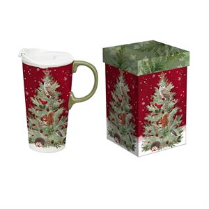 Ceramic Travel Cup  Tree