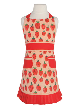 Sally Kid Apron Berry Sweet