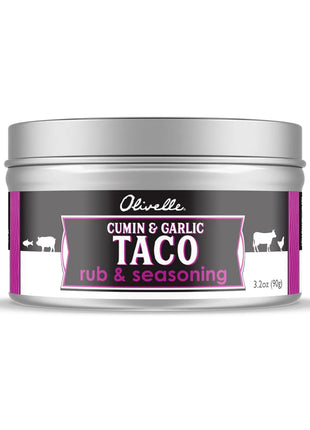 Rub And Seasoning Cumin And Garlic Taco