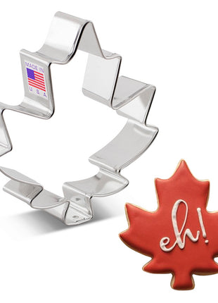 Fall Holiday Cookie Cutter Maple Leaf