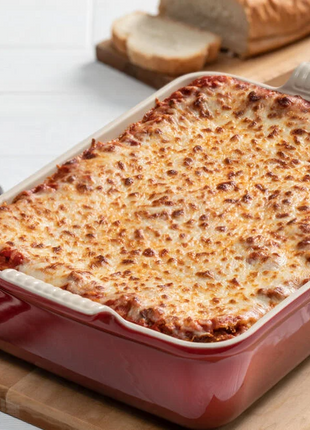 Heritage Deep Rectangular Lasagna Dish 6.75 Qt