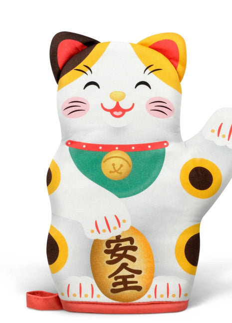 Feline Lucky Oven Mitt DC