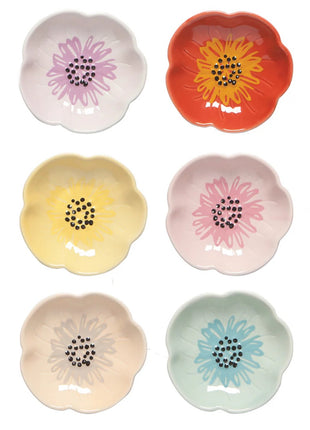 Shaped Pinch Bowl -  Set/6
