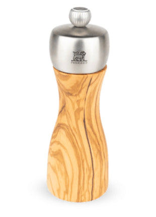Fidji Salt Mill Olive Wood 6 in IA