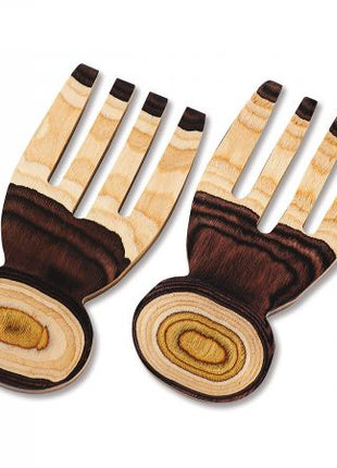 Pakka Wood Salad Hands 5"