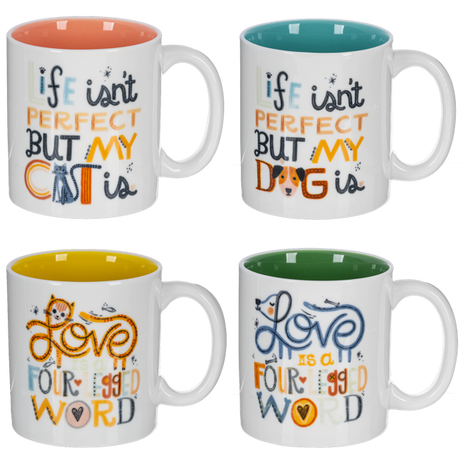 Dog/Cat Message Mug