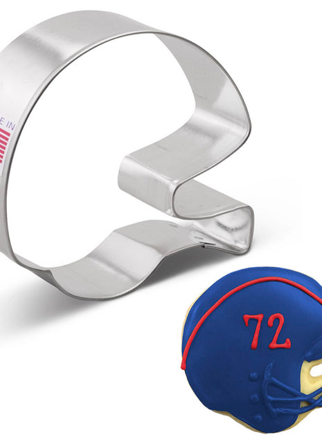 Loose Novelty Shape Cookie Cutter Helmet