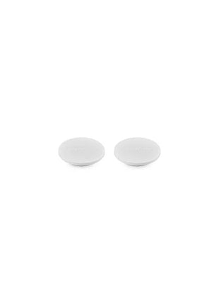 Mill Caps Set of 2 White