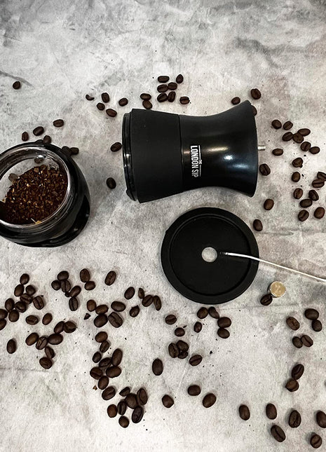 The London Sip Manual Ceramic Burr Coffee Grinder