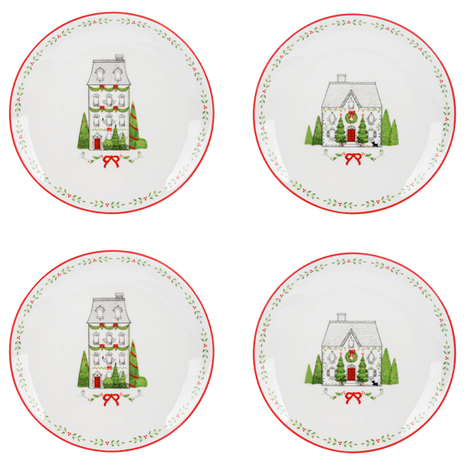 Holiday House Plate