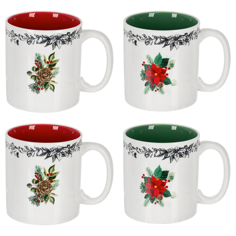 Winter Botanical Mug
