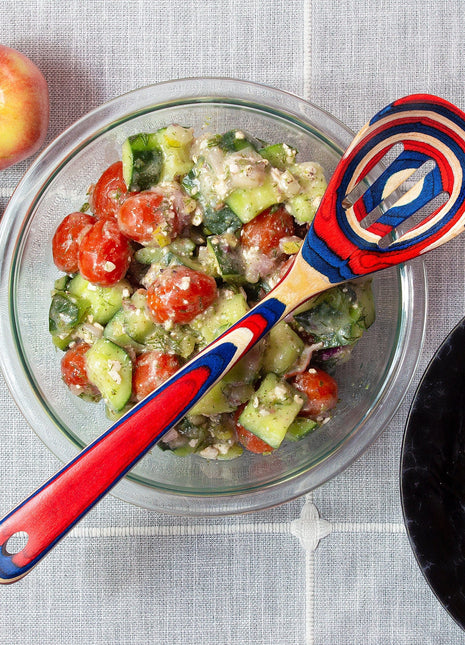 Baltique Old Glory Utensil Collection Slotted Spoon DC