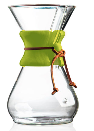 8 Cup Coffee Maker Colored Collar