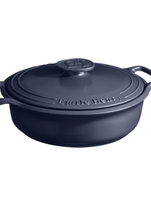 Sublime Stoneware Braiser 4 Qt Indigo