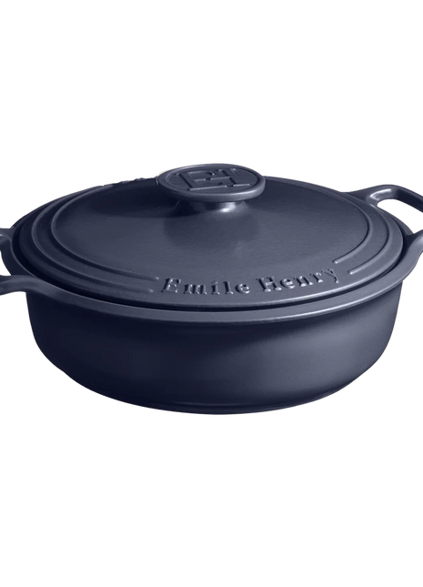 Sublime Stoneware Braiser 4 Qt Indigo