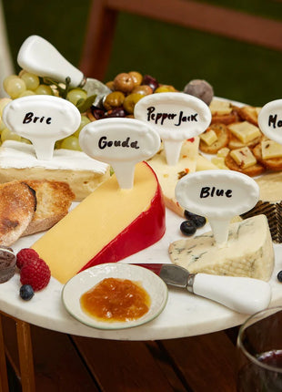 Porcelain Cheese Labels DC