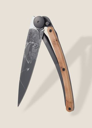 37g, Knife Trout Juniper Wood, Black