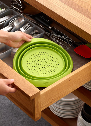 Collapsible Colander Green