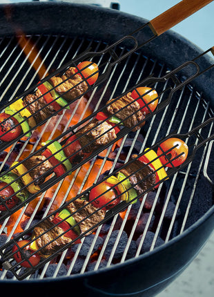 NS Grilling Kabob Baskets Set Of 4
