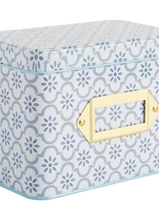 Tin Recipe Box