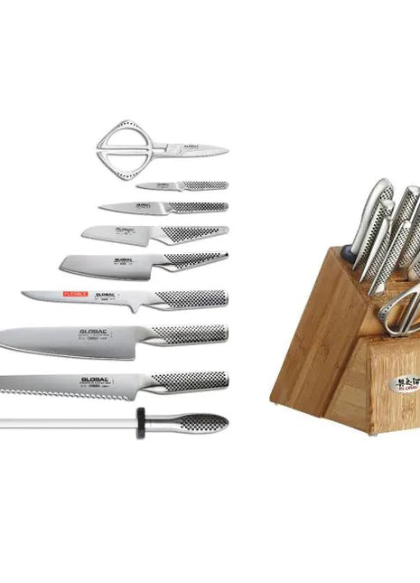 10 Pc Takashi Knife Block Set IA