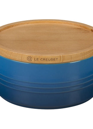 Canister w/ Wood Lid 23 Oz