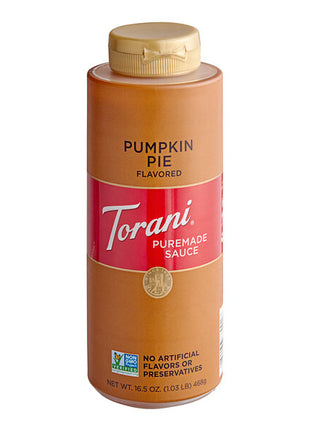 Torani Pumpkin Pie Flavoring Sauce 12 oz