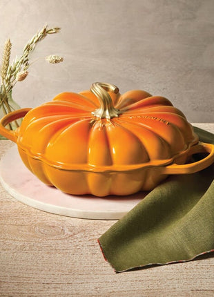 Cast Iron Pumpkin Braiser 2.75 Qt
