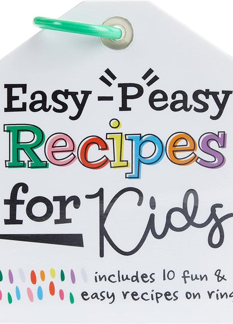Little Chef's Easy "P"easy Recipe Card Book