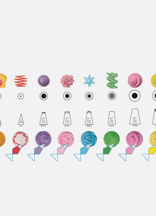 44 Pc Decorating Set