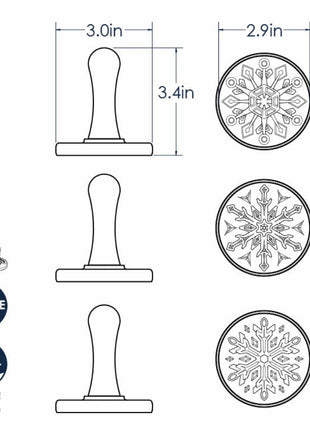 Single Cast Cookie Stamp
