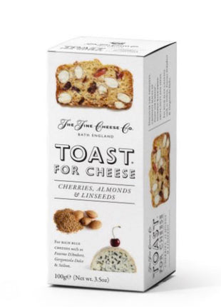 Toast for Cheese Cherries Almonds & Linseeds